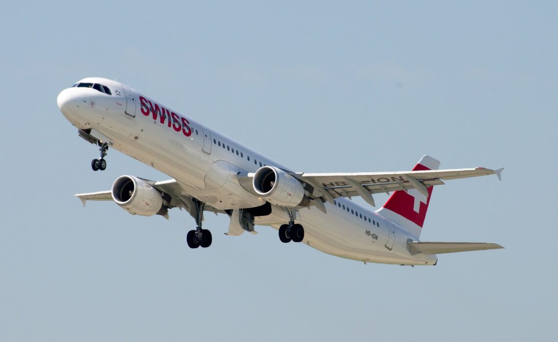 SwissAir Airbus A321